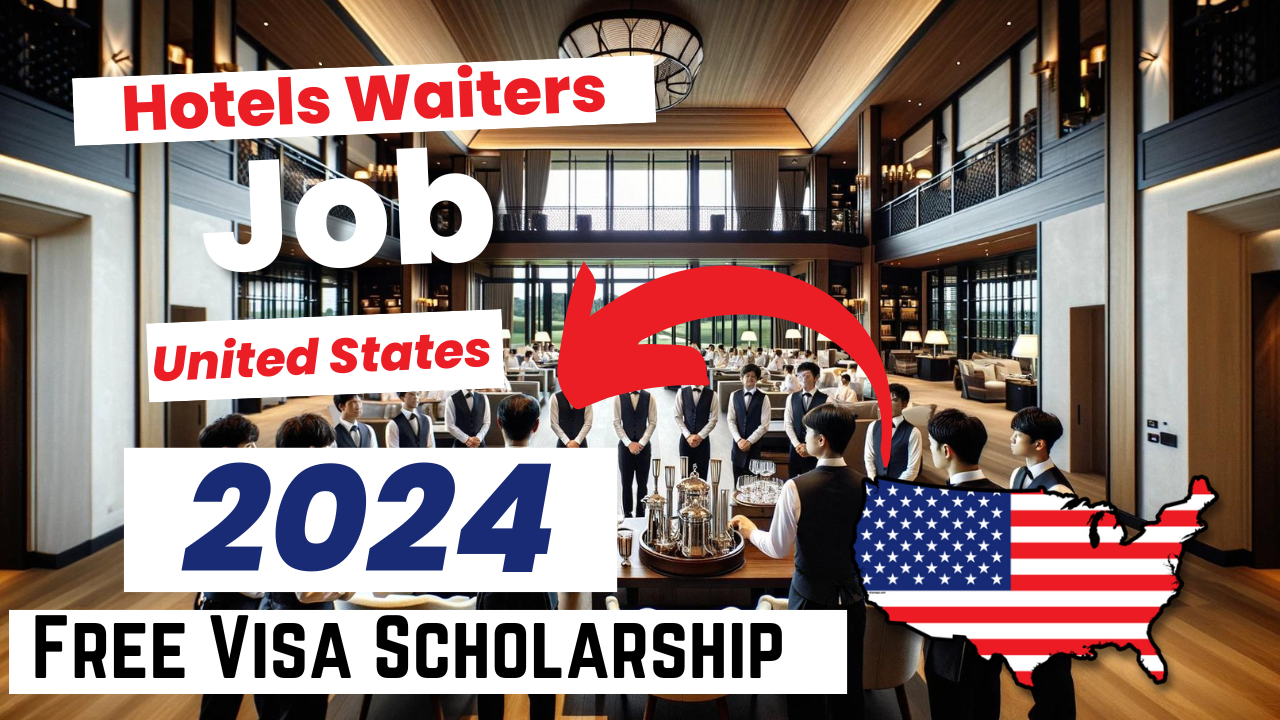 Hotels Waiters Jobs in United States with Work Visa Sponsorship 2024