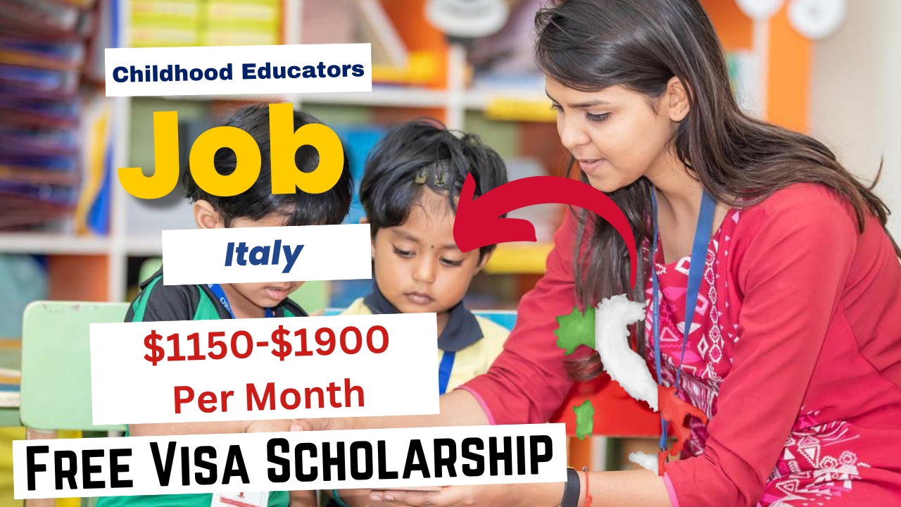 Childhood Educators Jobs in Italy with Free Visa Sponsorship