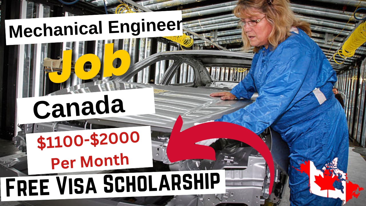 Mechanical Engineer Jobs in Canada with Free Visa Sponsorship