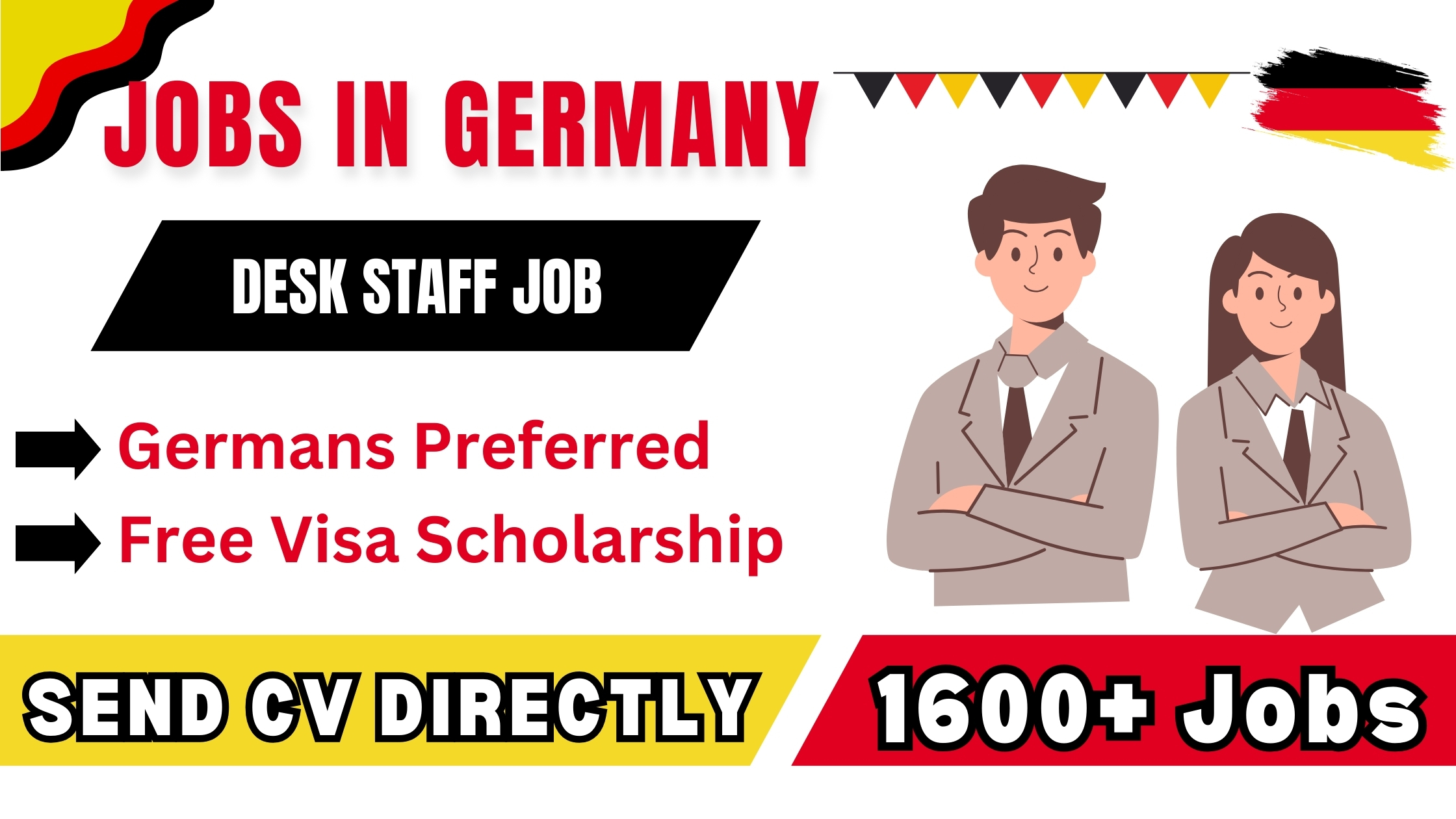 Desk Staff Job in Germany