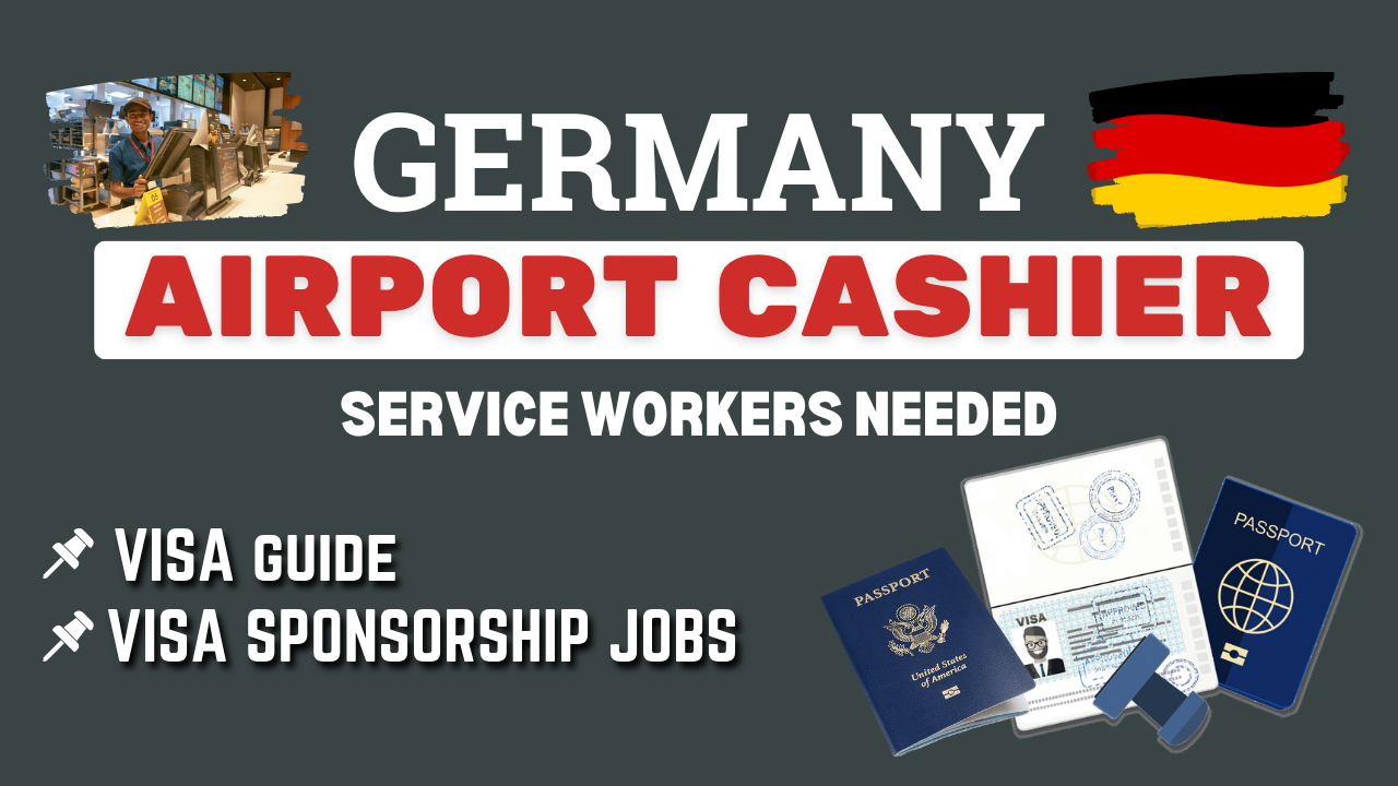 Airport Cashier Job in Germany