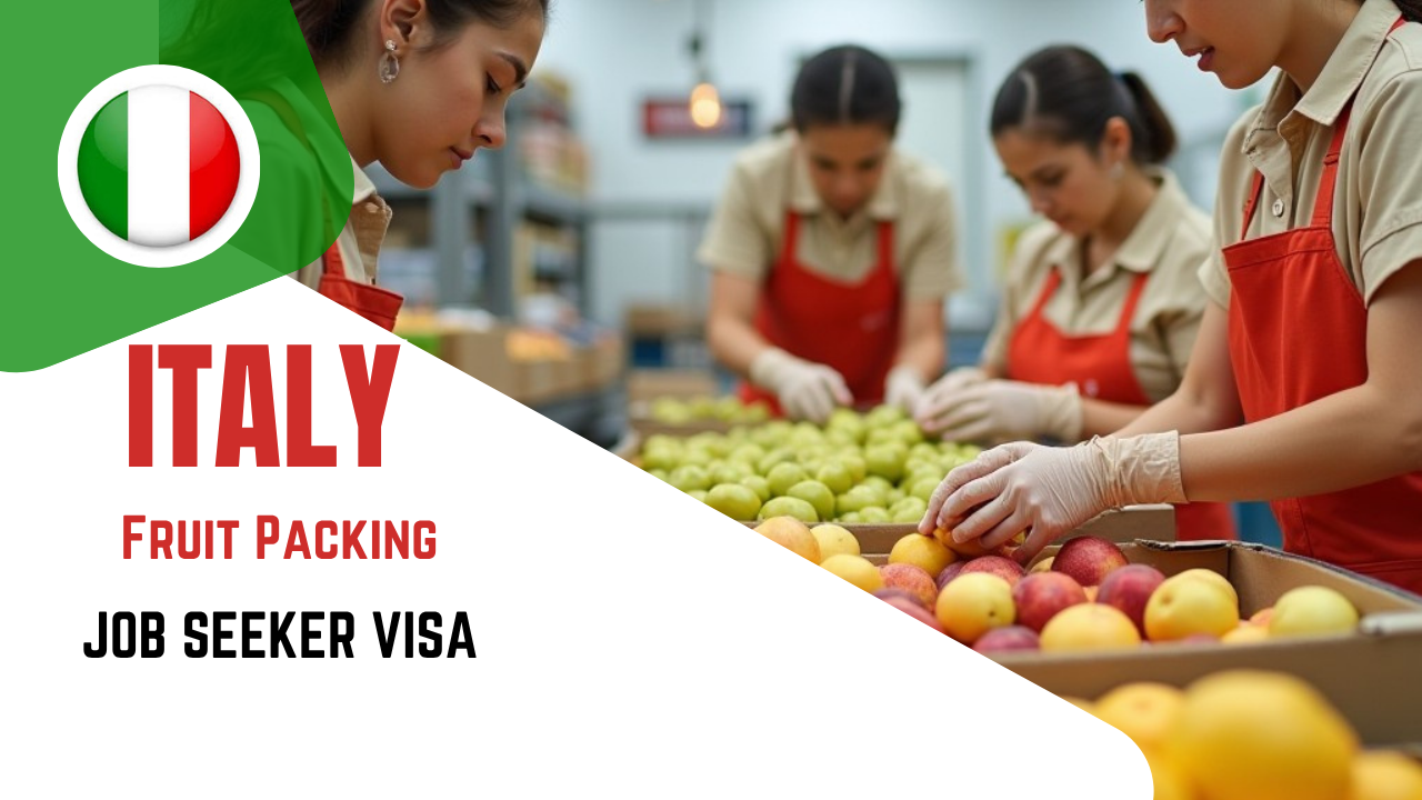 Fruit Packing Job in Italy