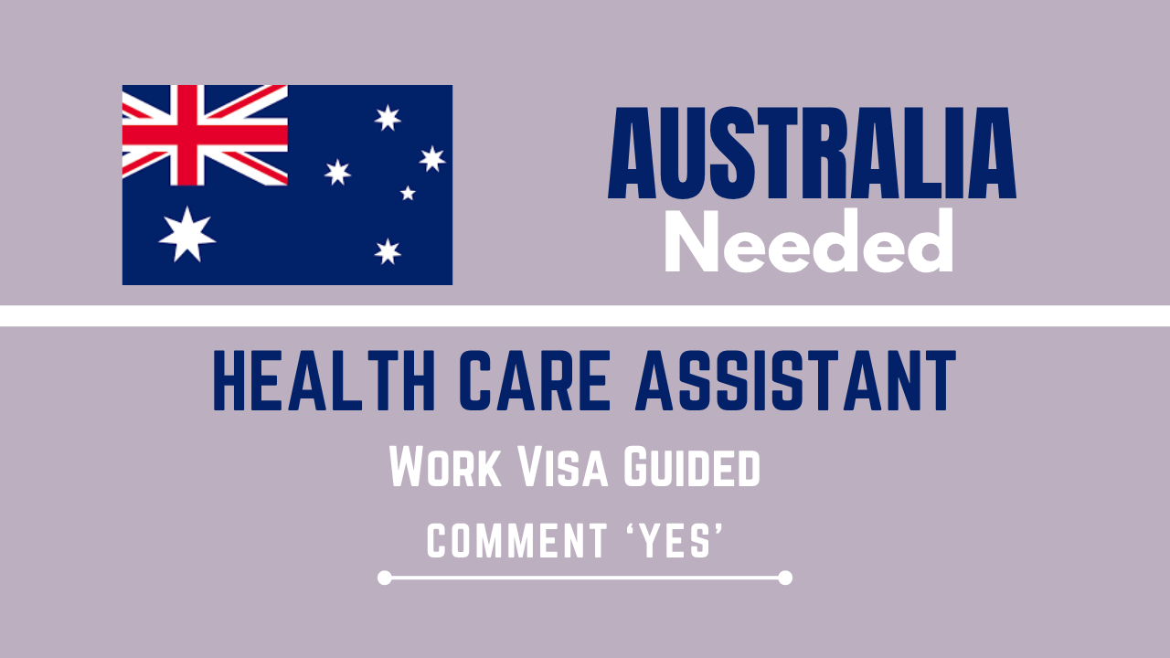 Health Care Assistant Job in Australia
