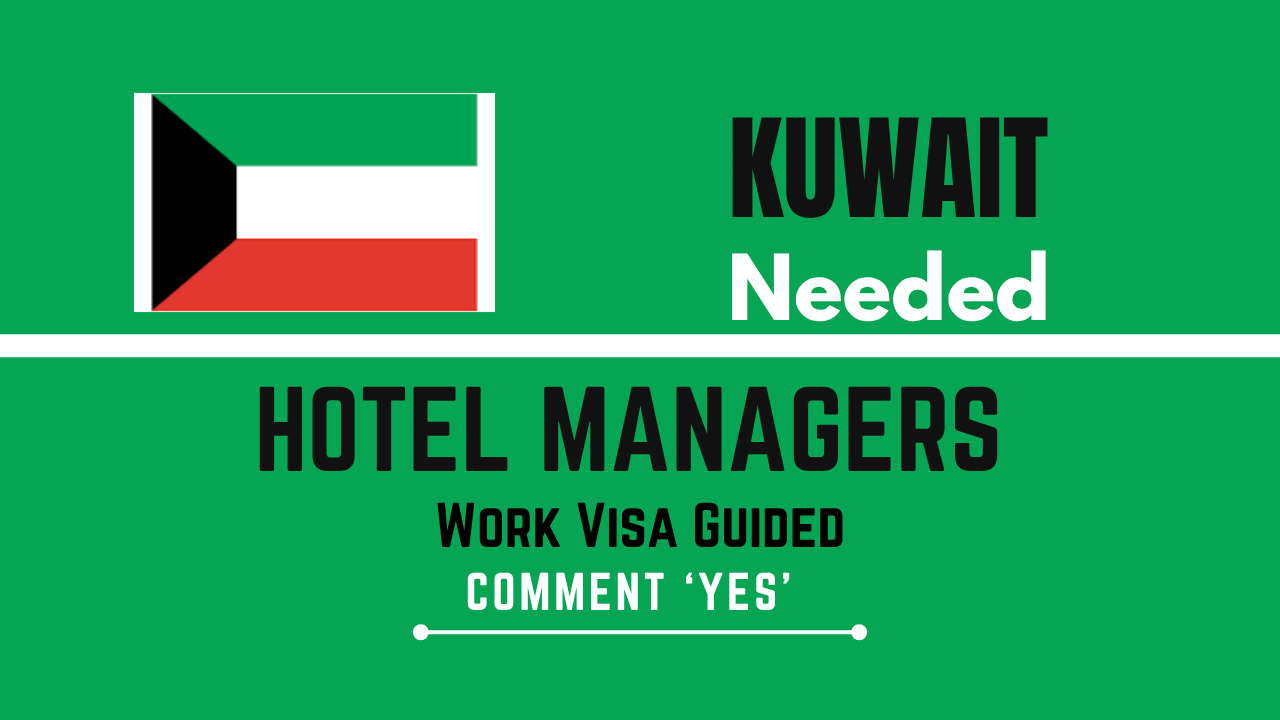Hotel Managers Job in kuwait