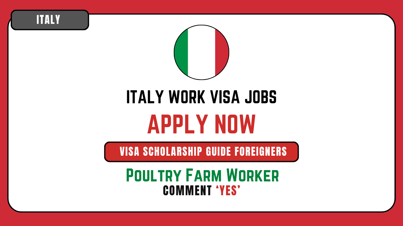 Poultry Farm Worker job in Italy with Work