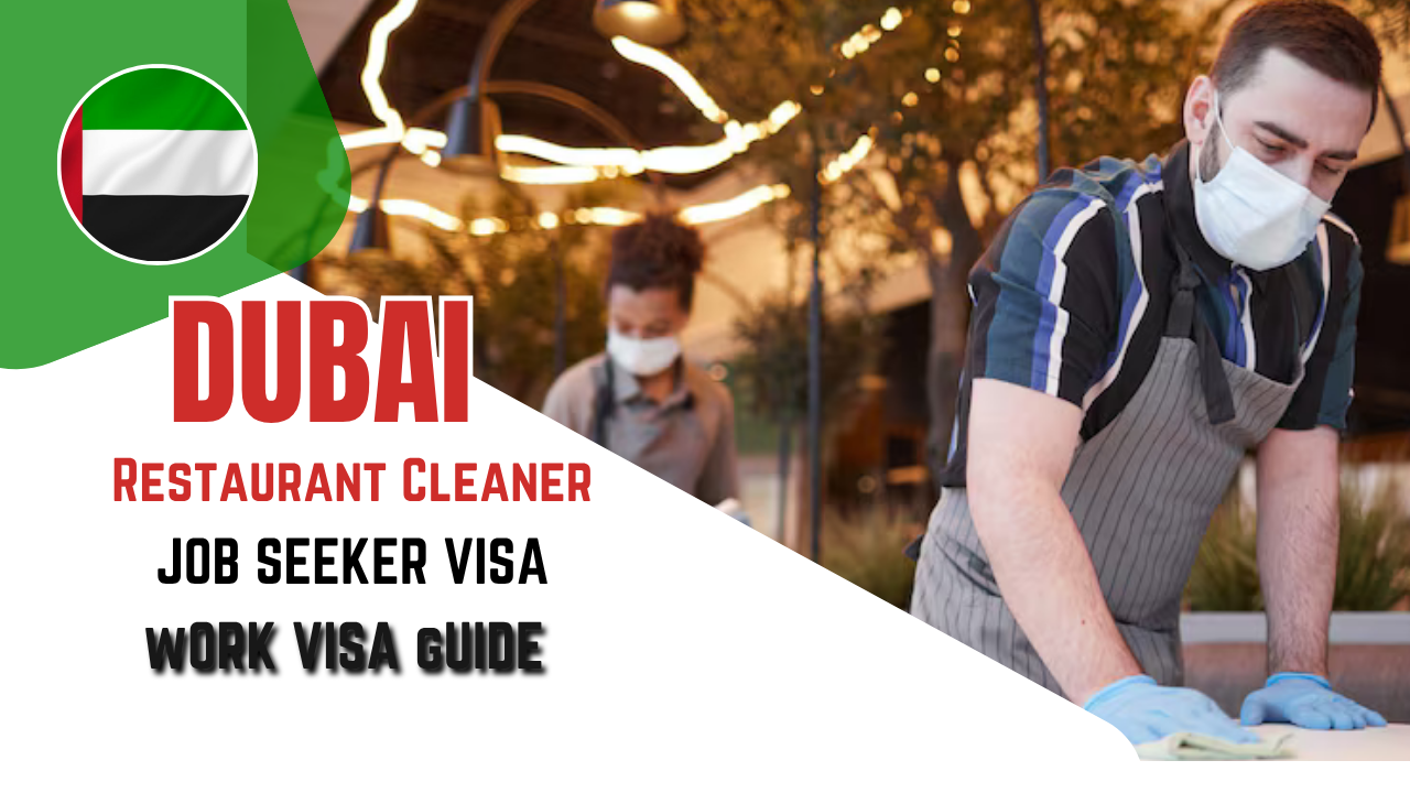 Restaurant Cleaner Job in Dubai