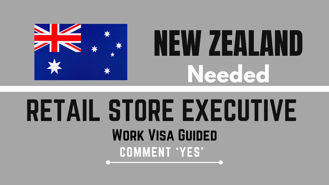Retail Store Executive Job in New Zealand