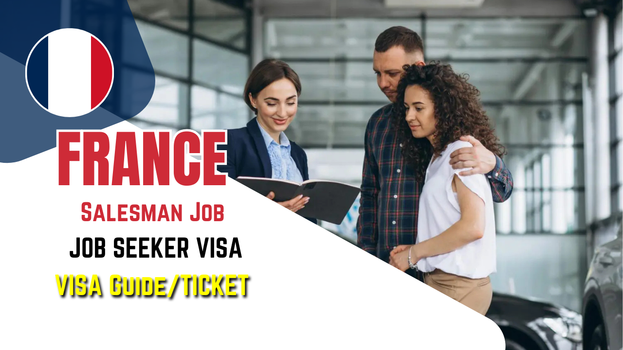 Salesman job in France