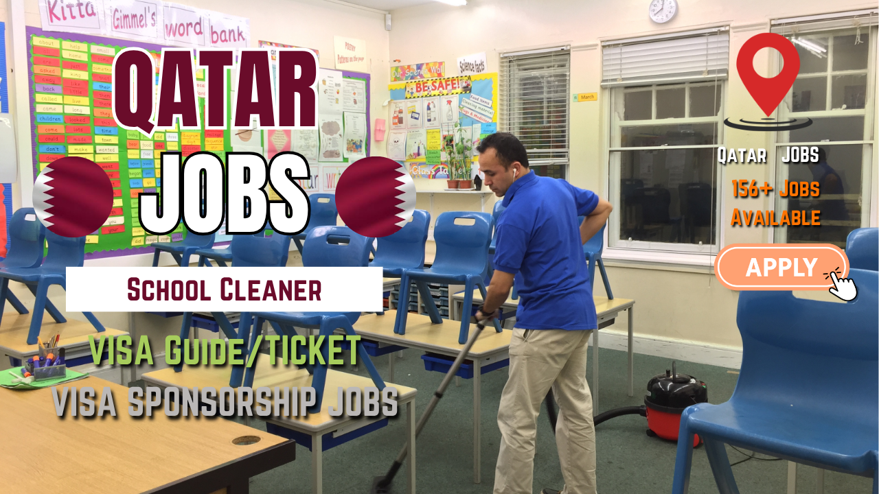 School Cleaner job in Qatar