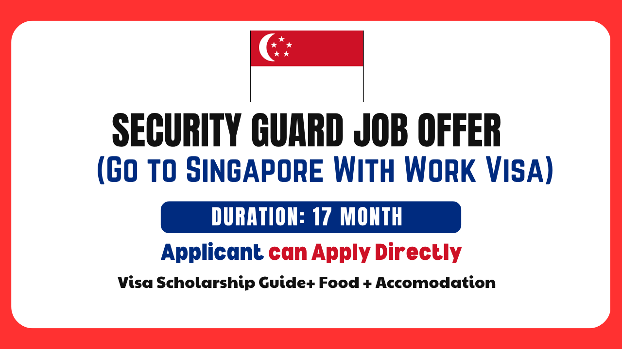 Security Guard Job in Singapore