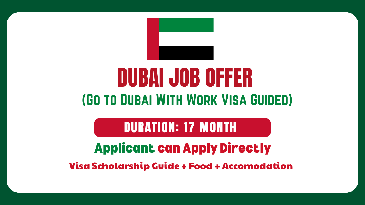 Security Guard job in Dubai with Work Visa Guide