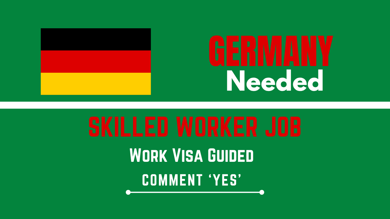 Skilled Worker job in Germany