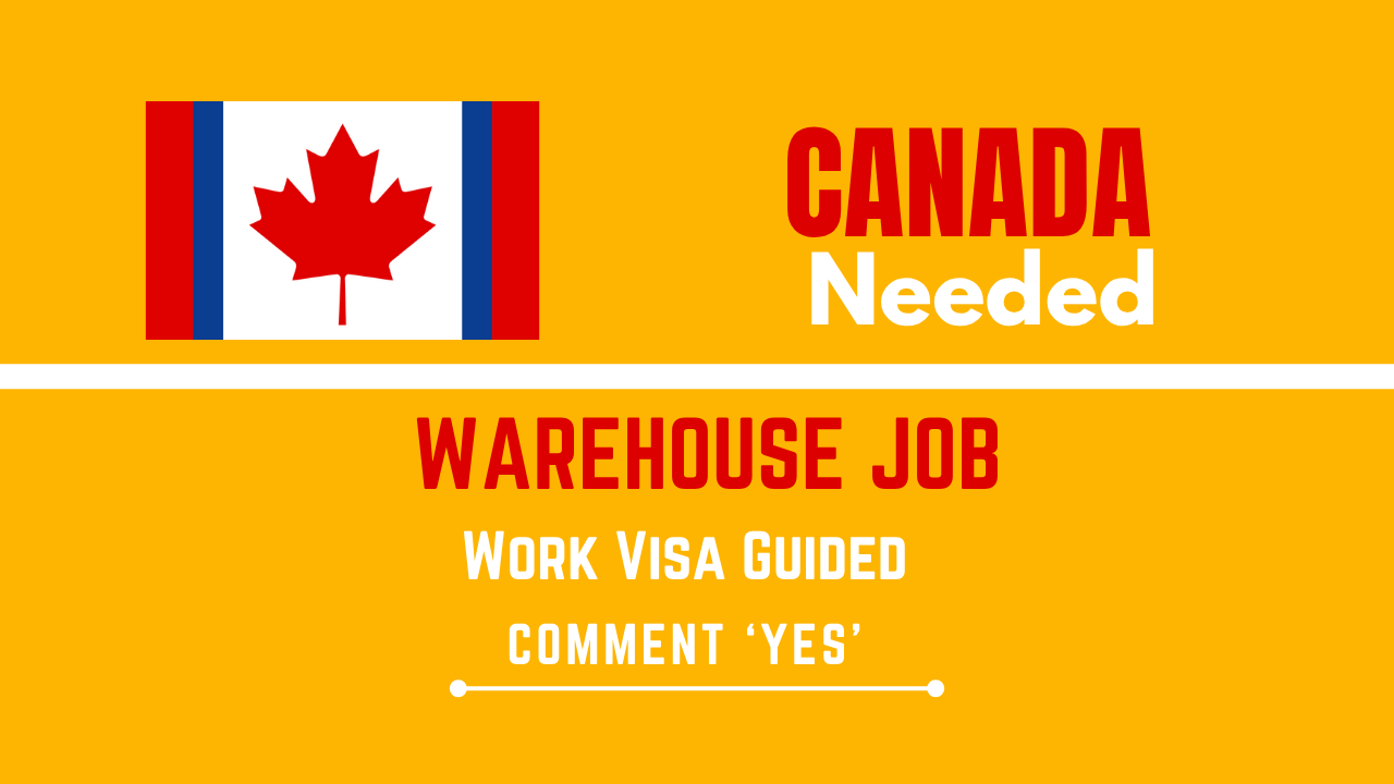 Warehouse job in Canada