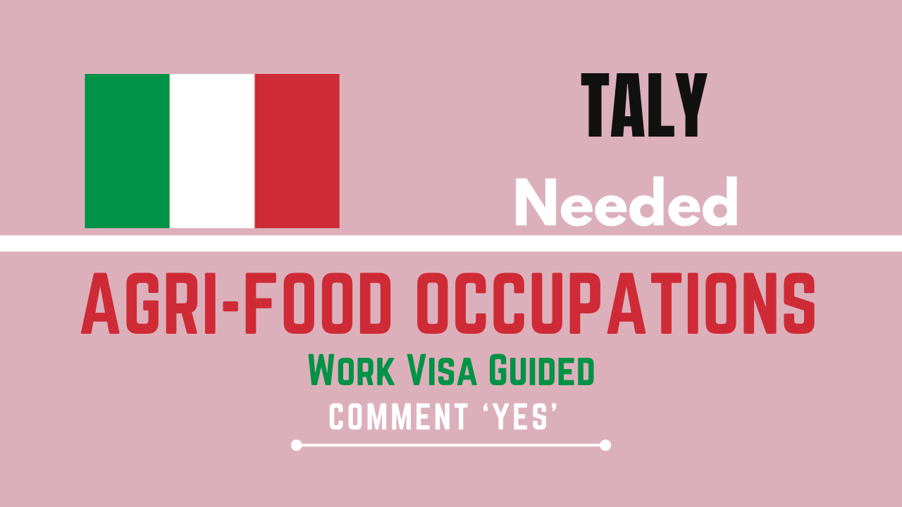Agri-Food Occupations in Italy Step-by-Step Work Visa, Salary & Skills Guide