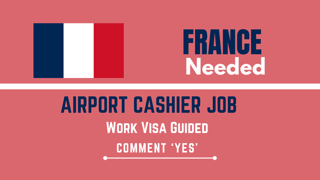 Airport Cashier job in France
