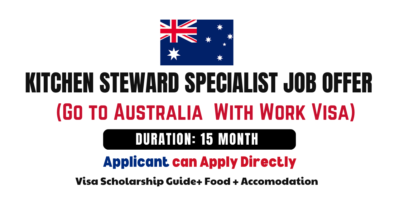 Australia Kitchen Steward Job Guide Pay Scale, Visa Pathways, Duties & Skills Needed