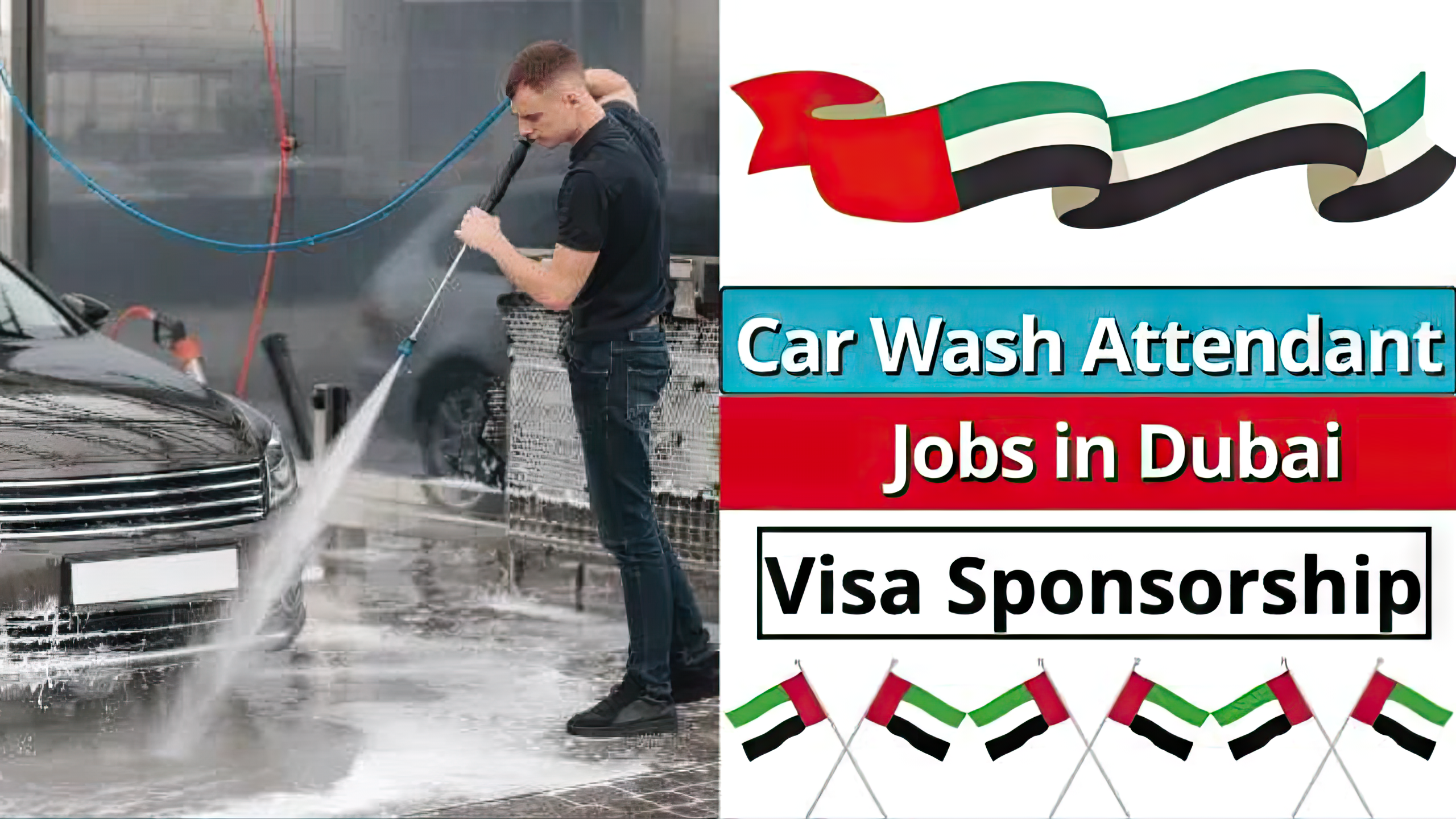 Car Wash Attendant Jobs in Dubai with Free Visa Sponsorship