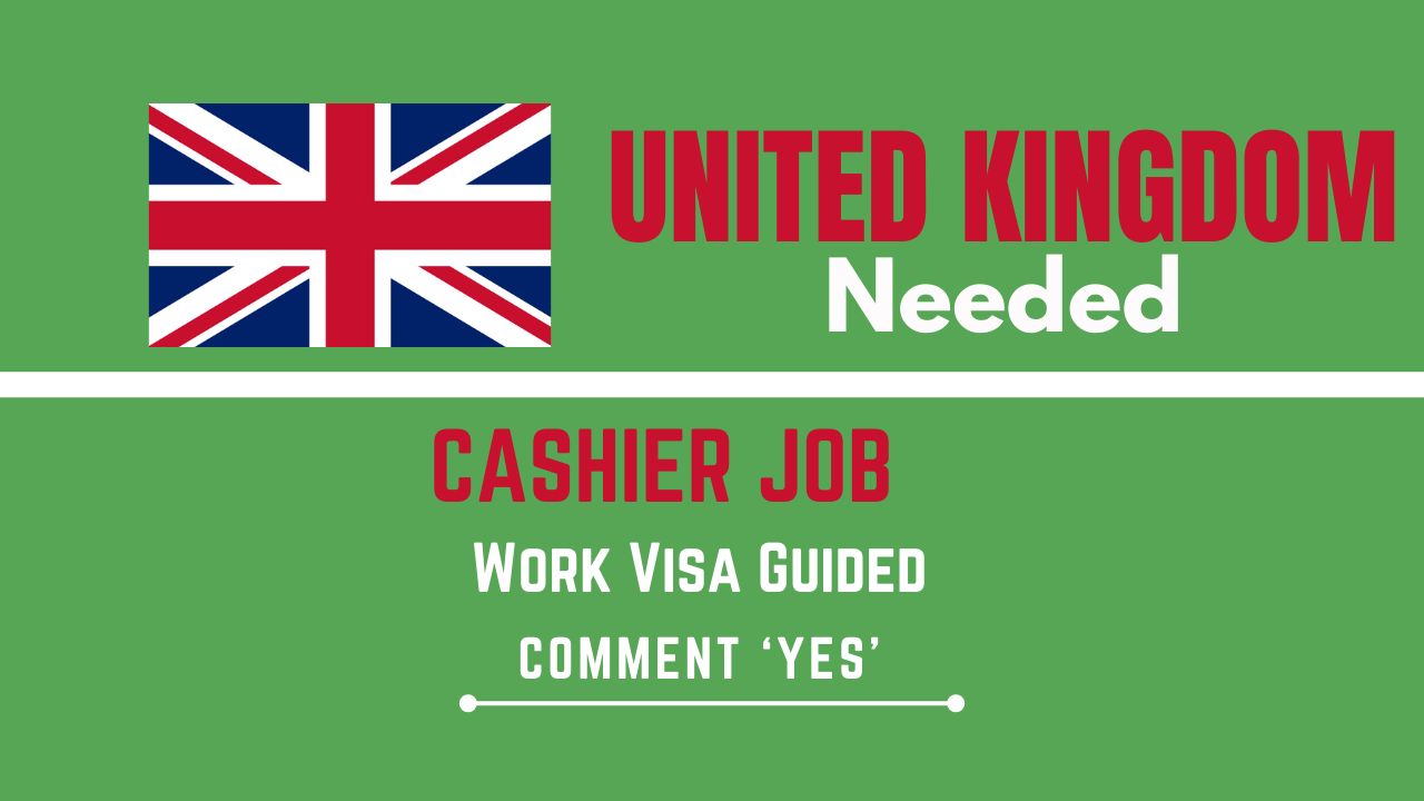 Cashier job in United Kingdom