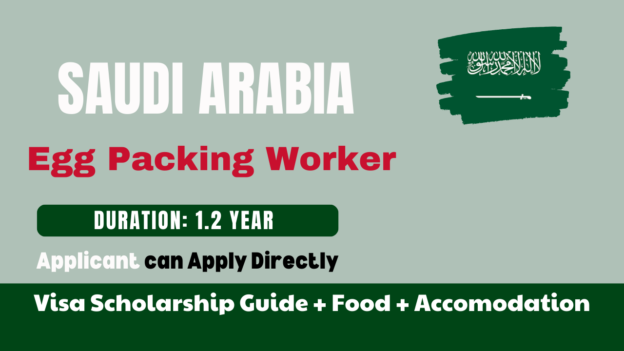 Egg Packing Worker Jobs in Saudi Arabia Salary, Visa, Requirements & Full Job Guide