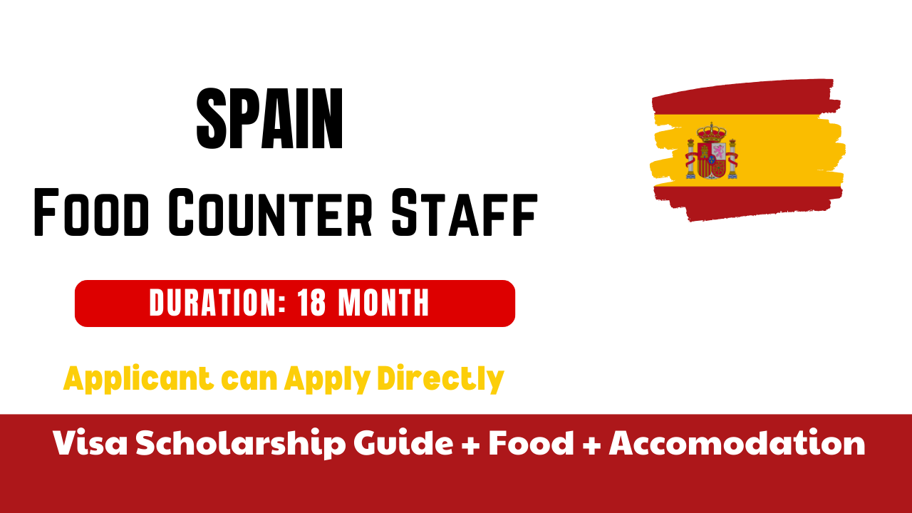 Food Counter Staff Jobs in Spain Salary, Visa Options, Duties & Required Skills (