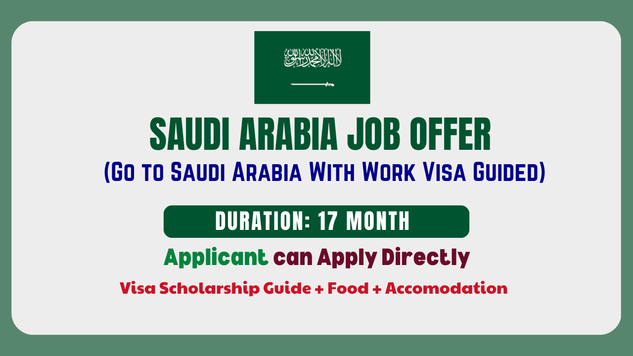 General Laborer job in Saudi Arabia