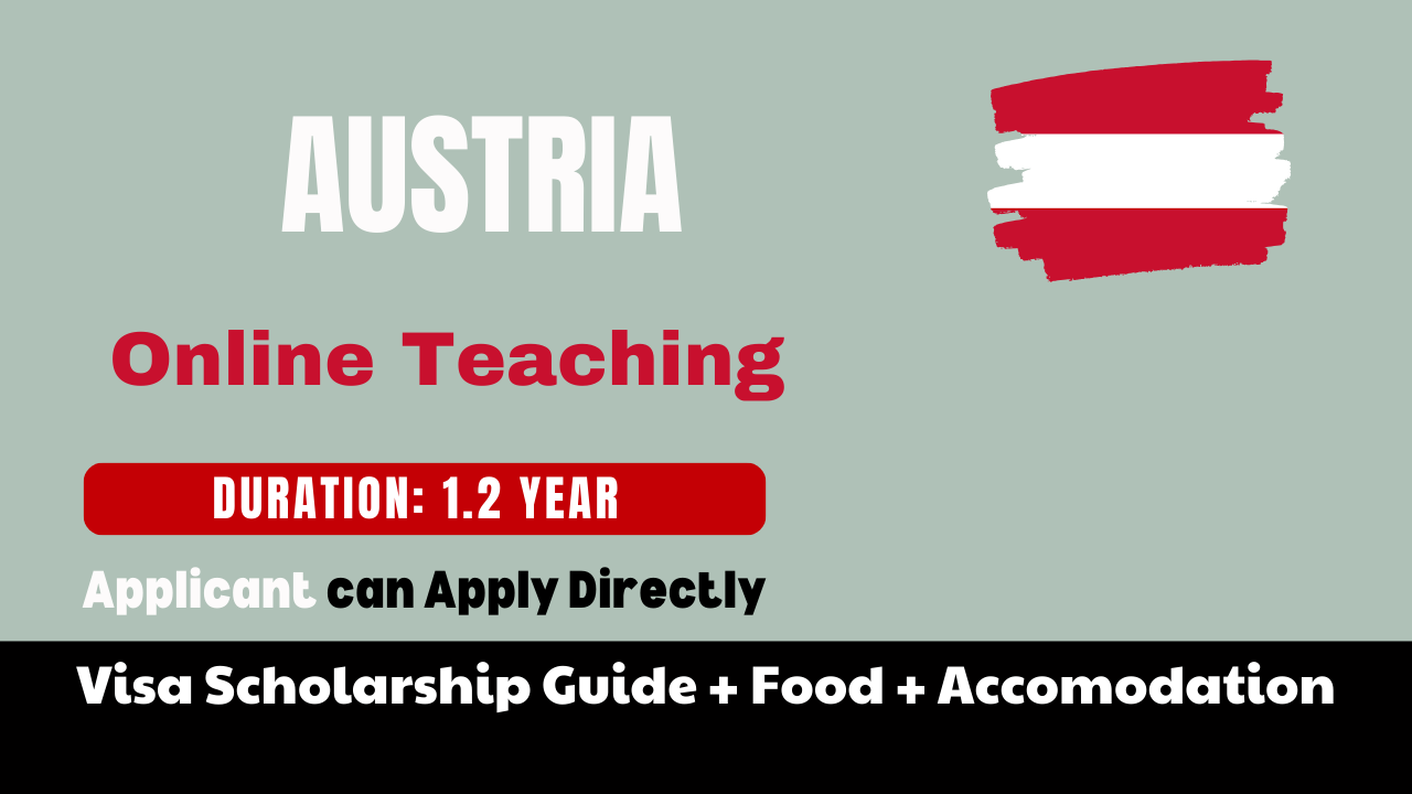 Online Teaching Jobs in Austria Work Visa, Salary, Scholarships & Eligibility