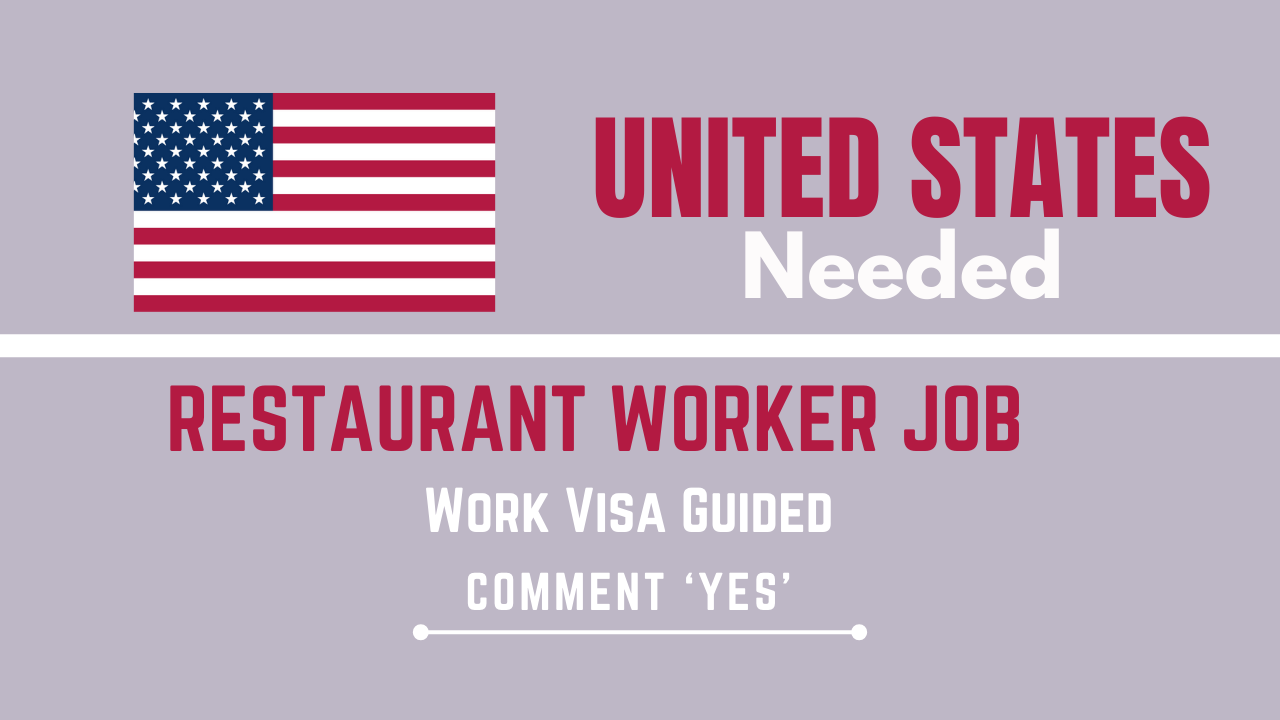 Restaurant Worker job in United States