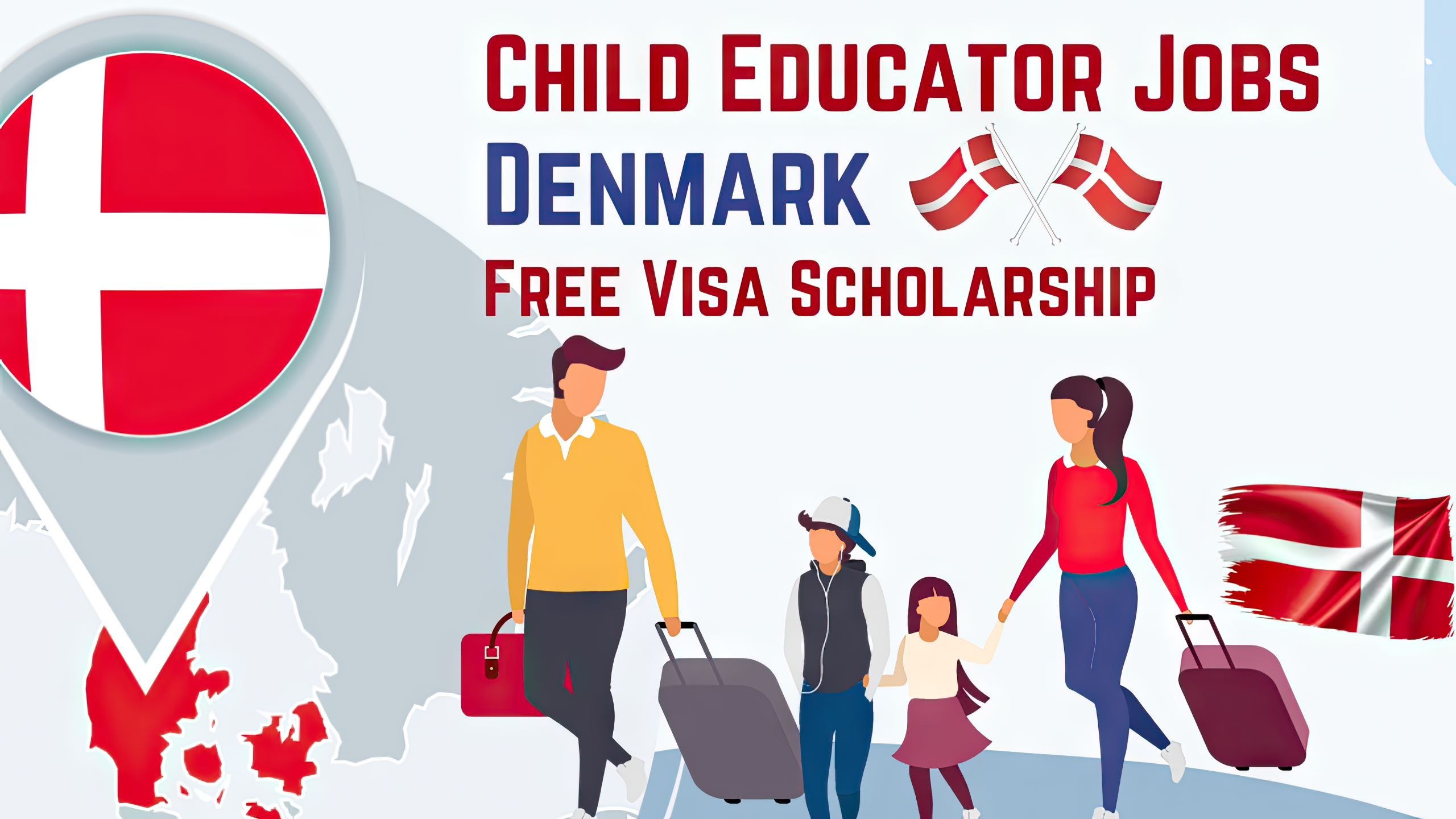 Child Educator Jobs in Denmark with Free Visa Scholarship