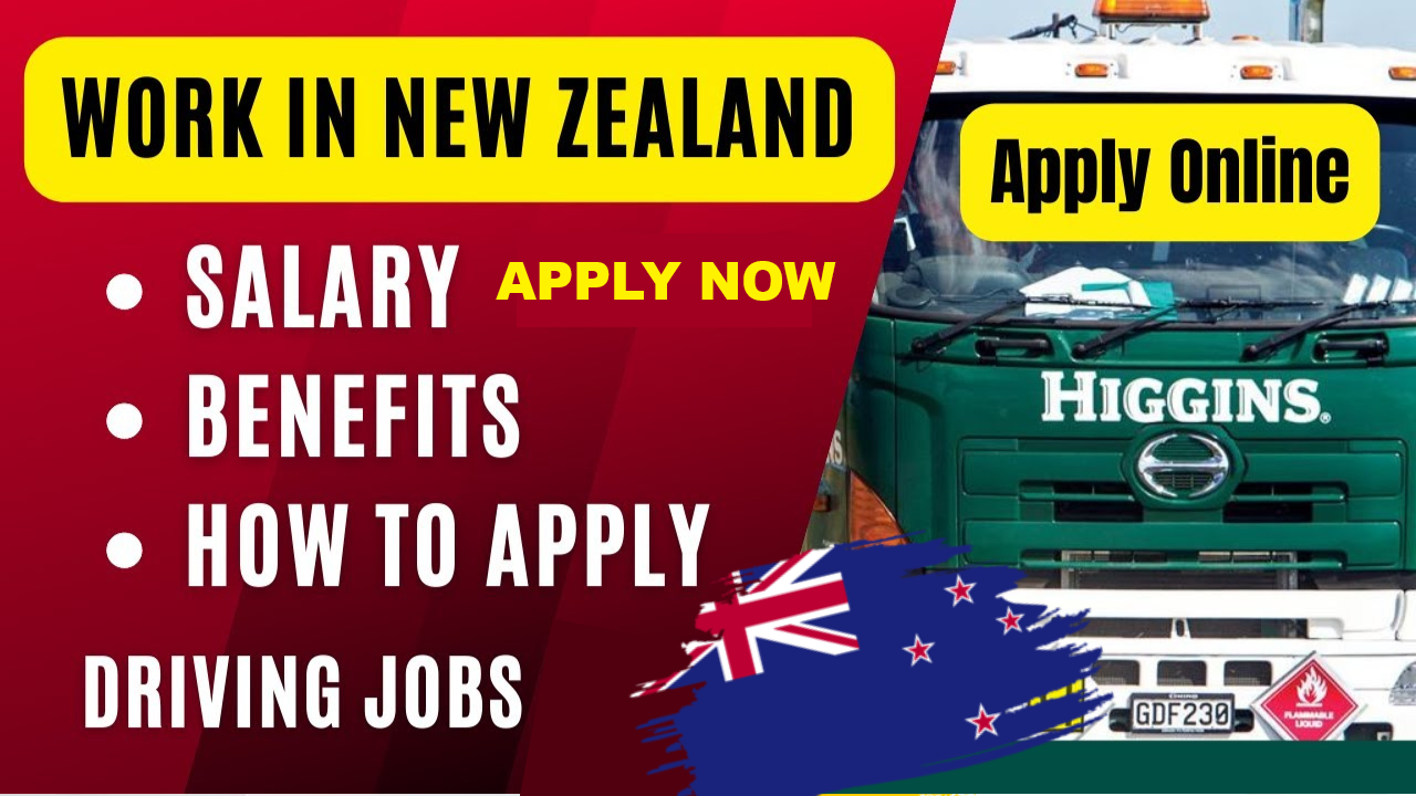 Driver Jobs in New Zealand Visa Sponsorship