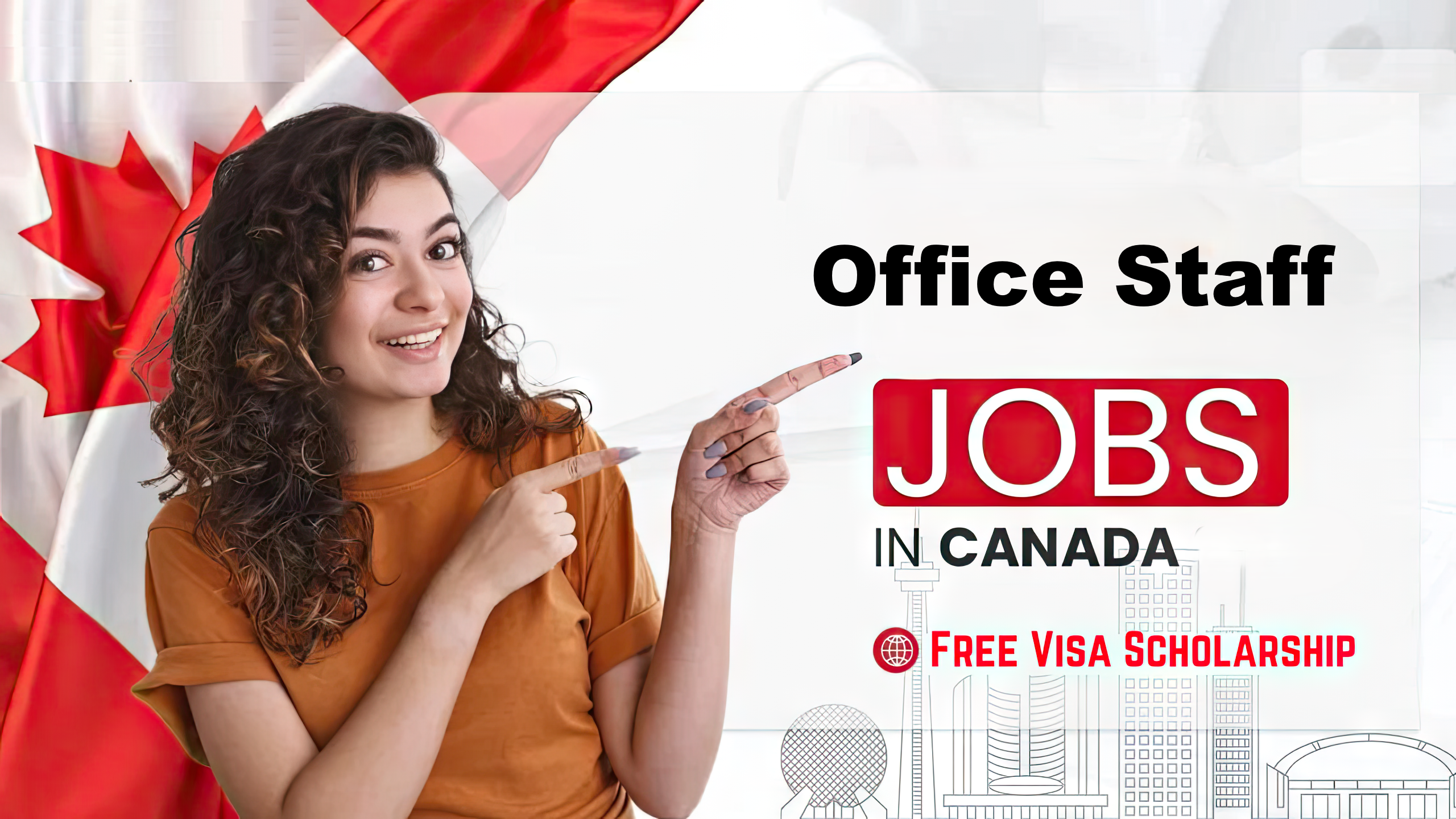 Office Staff Jobs in Canada with Free Visa Scholarship LMIA Approved