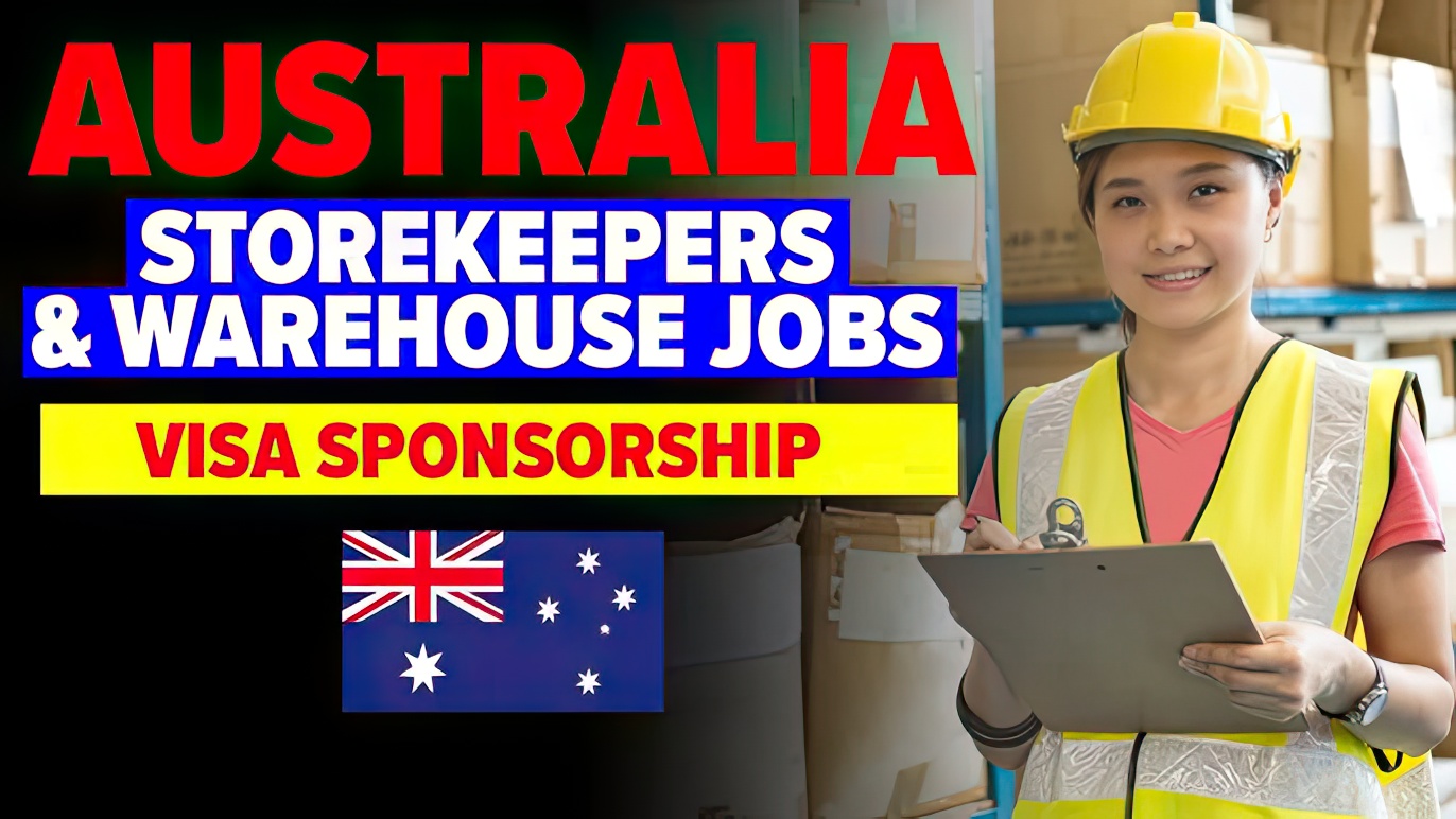 Store Keeper and Ware House Workers Jobs in Australia Free Visa Sponsorship